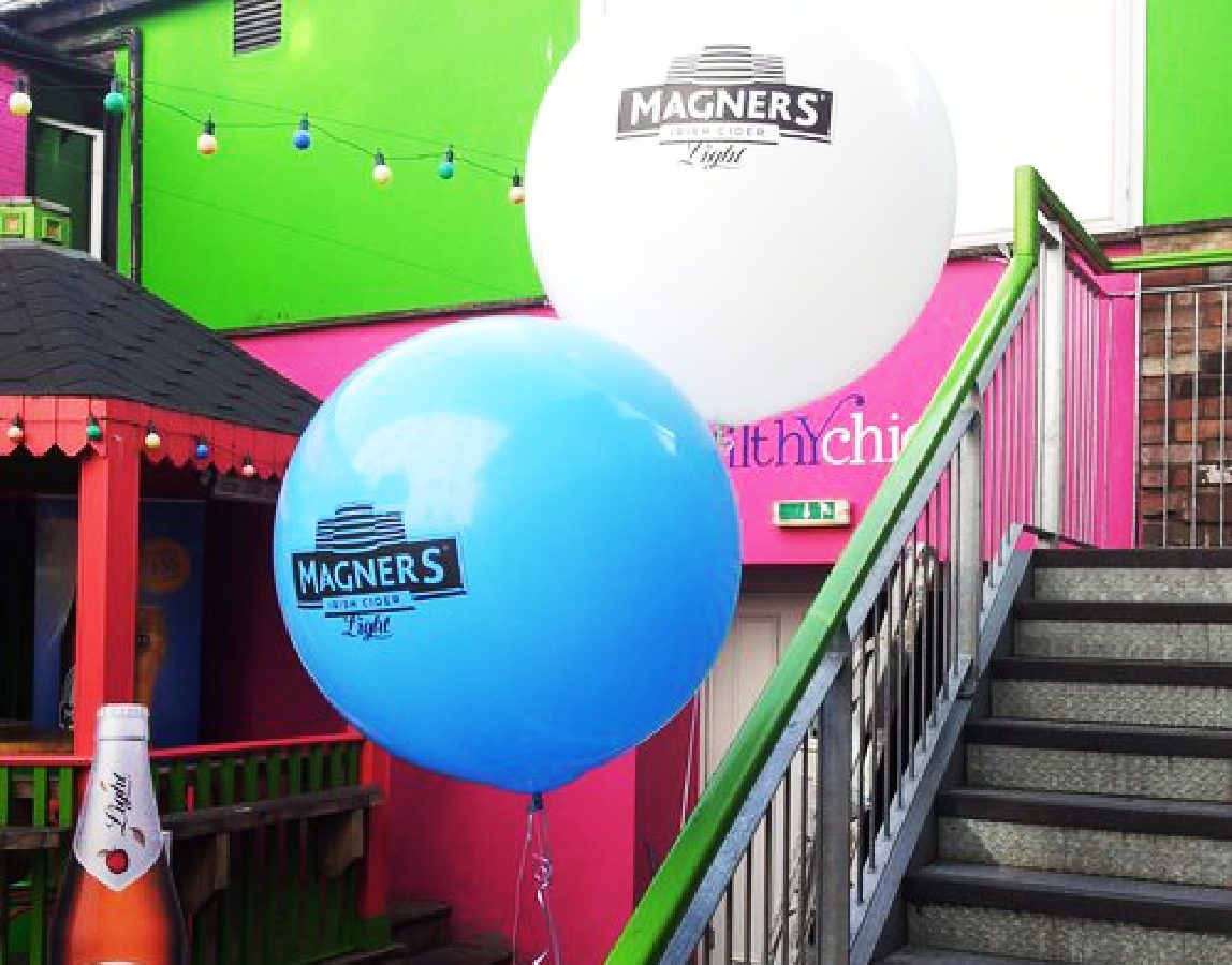 Custom printed latex balloons by The Balloon Printers